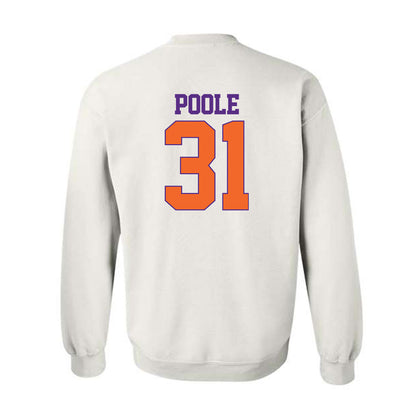 Clemson - NCAA Women's Basketball : Anya Poole - Classic Shersey Crewneck Sweatshirt-1