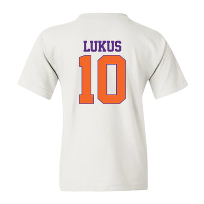 Clemson - NCAA Football : Jeadyn Lukus - Classic Shersey Youth T-Shirt-1