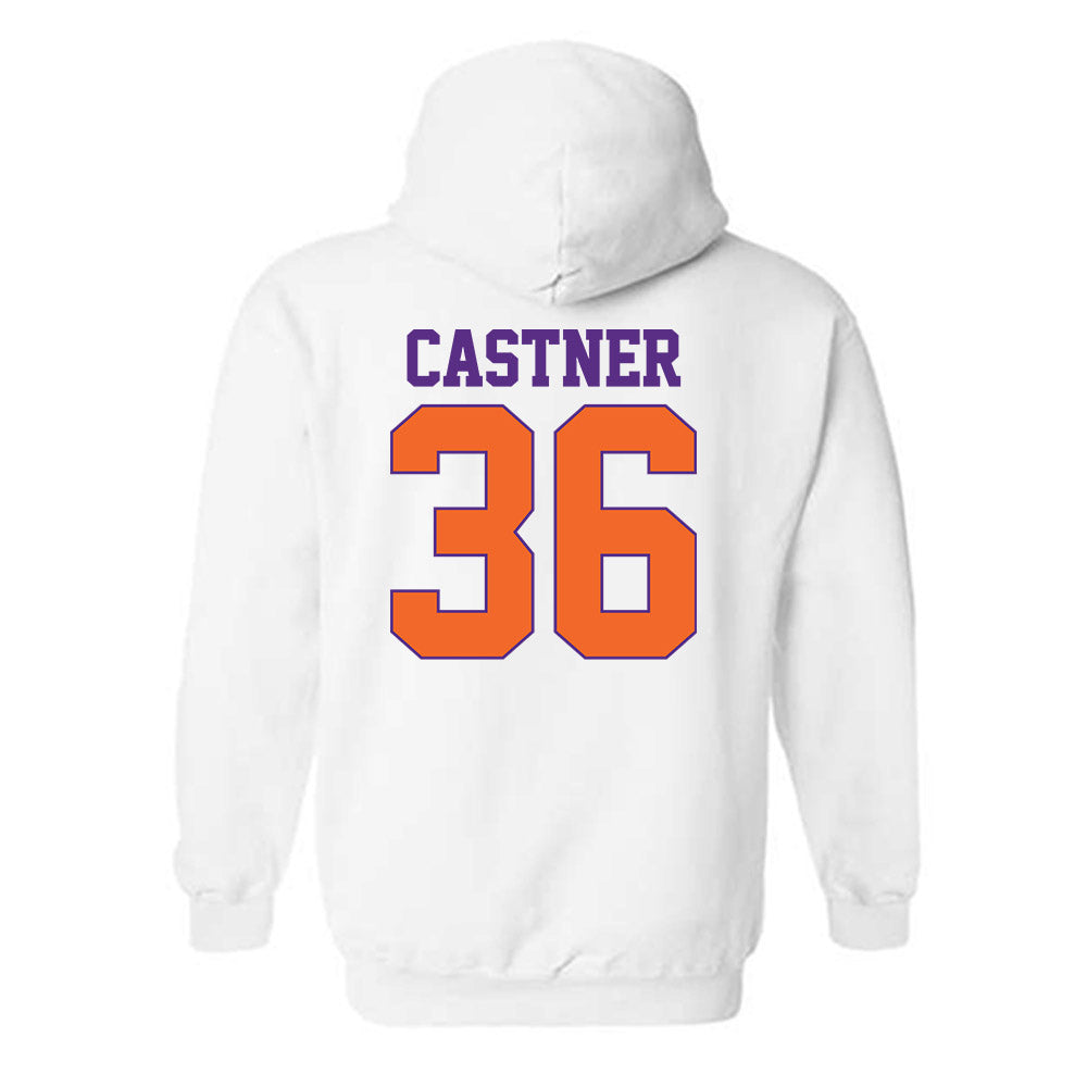 Clemson - NCAA Football : Quinn Castner - Classic Shersey Hooded Sweatshirt-1