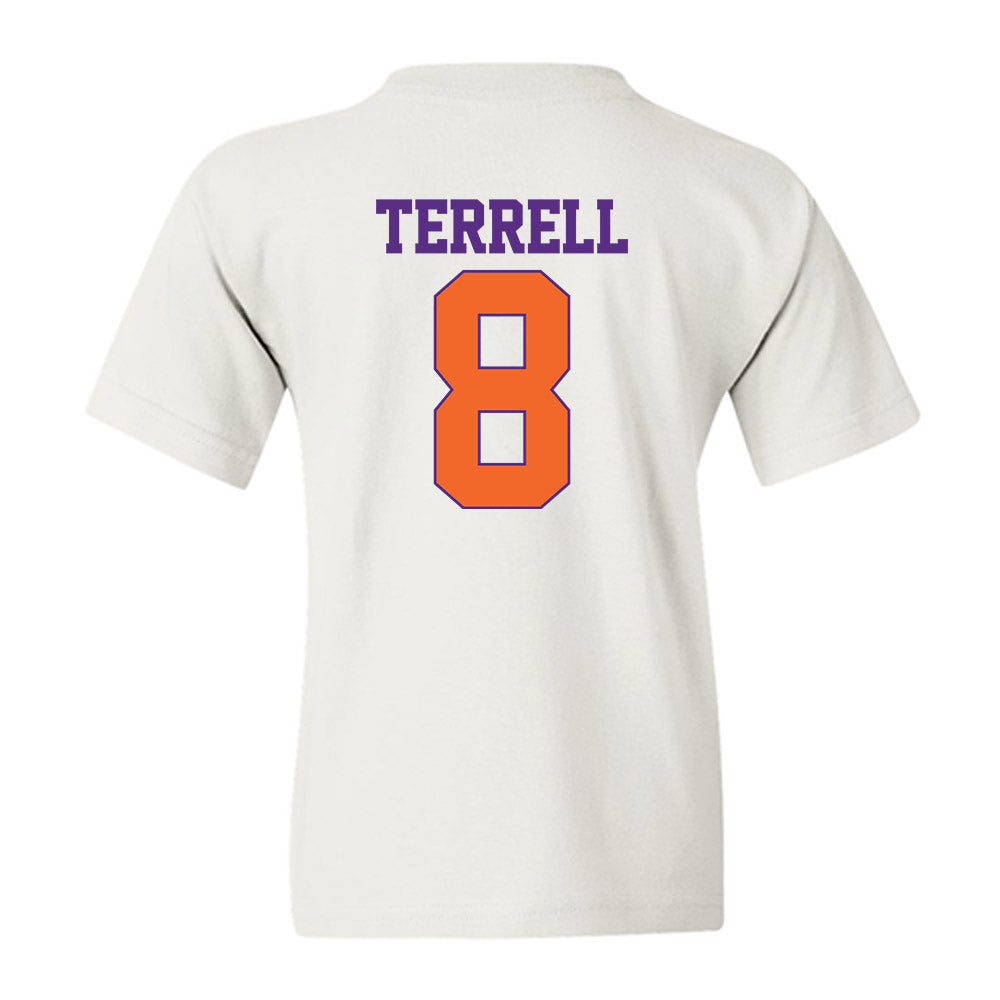 Clemson - NCAA Football : Avieon Terrell - Classic Shersey Youth T-Shirt-1