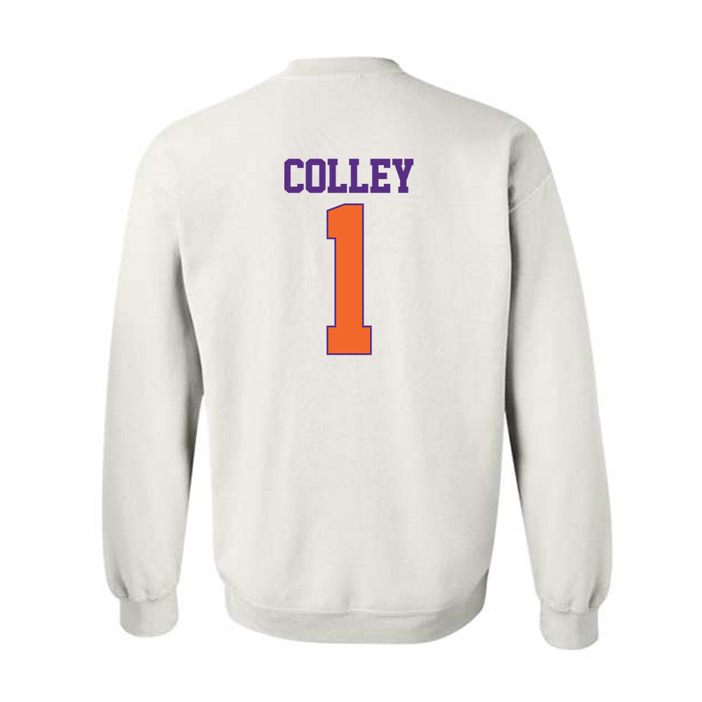 Clemson - NCAA Women's Volleyball : Caroline Colley - Classic Shersey Crewneck Sweatshirt-1