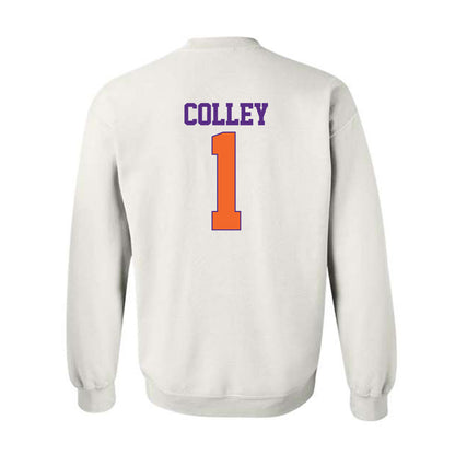Clemson - NCAA Women's Volleyball : Caroline Colley - Classic Shersey Crewneck Sweatshirt-1