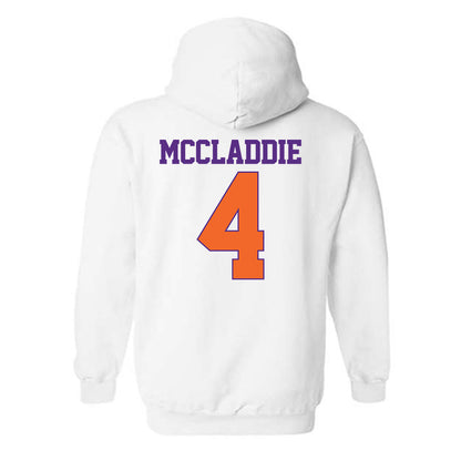 Clemson - NCAA Baseball : Tryston McCladdie - Classic Shersey Hooded Sweatshirt-1