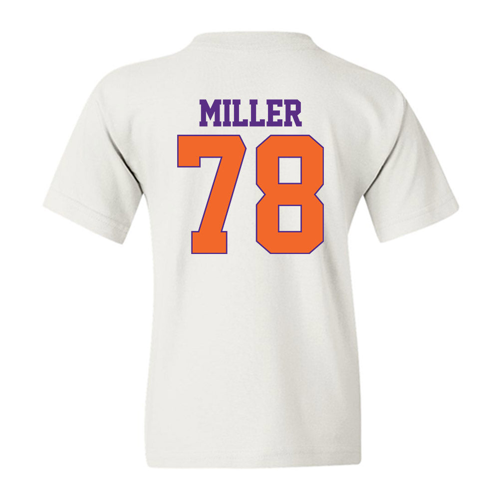 Clemson - NCAA Football : Blake Miller - Classic Shersey Youth T-Shirt-1