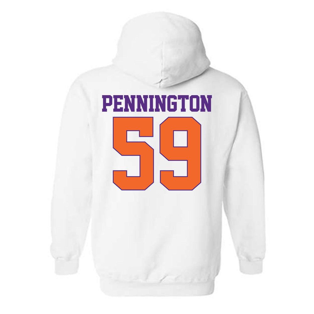 Clemson - NCAA Football : Dietrick Pennington - Classic Shersey Hooded Sweatshirt-1