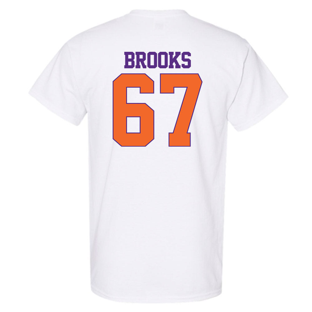 Clemson - NCAA Football : Nathan Brooks - Classic Shersey T-Shirt-1
