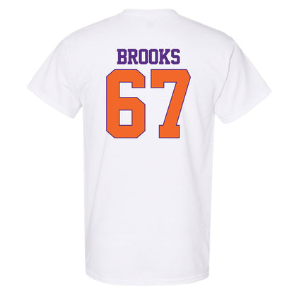 Clemson - NCAA Football : Nathan Brooks - Classic Shersey T-Shirt-1