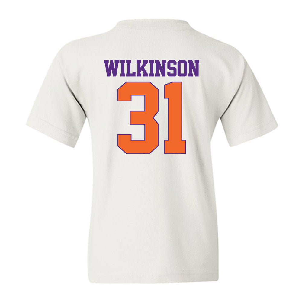 Clemson - NCAA Football : Joe Wilkinson - Classic Shersey Youth T-Shirt-1