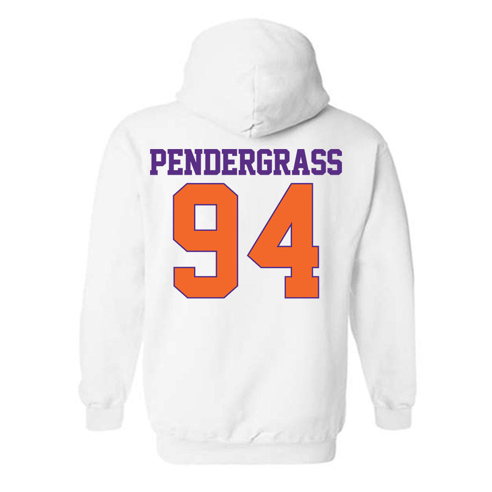 Clemson - NCAA Football : Chapman Pendergrass - Classic Shersey Hooded Sweatshirt-1