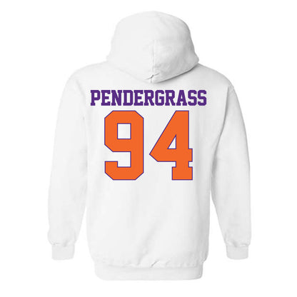 Clemson - NCAA Football : Chapman Pendergrass - Classic Shersey Hooded Sweatshirt-1