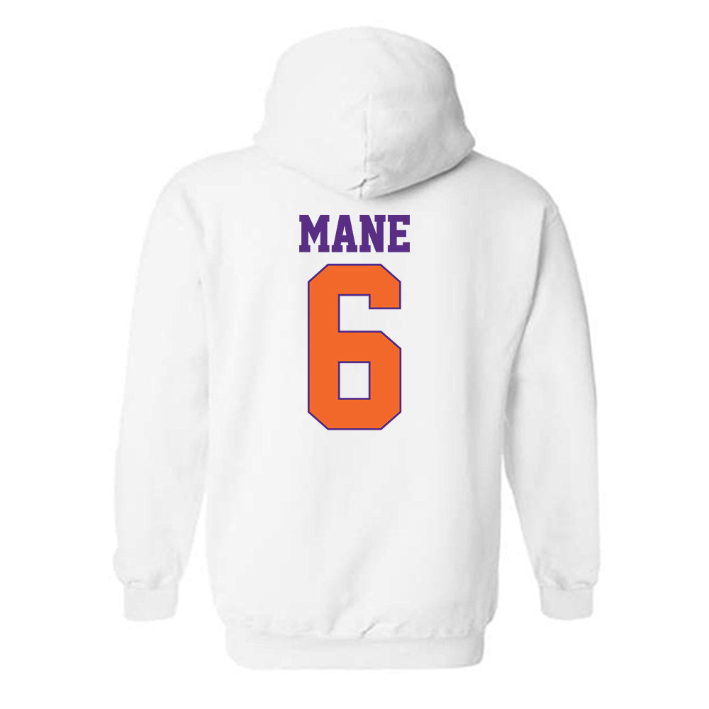 Clemson - NCAA Men's Soccer : Abdou Mane - Classic Shersey Hooded Sweatshirt-1