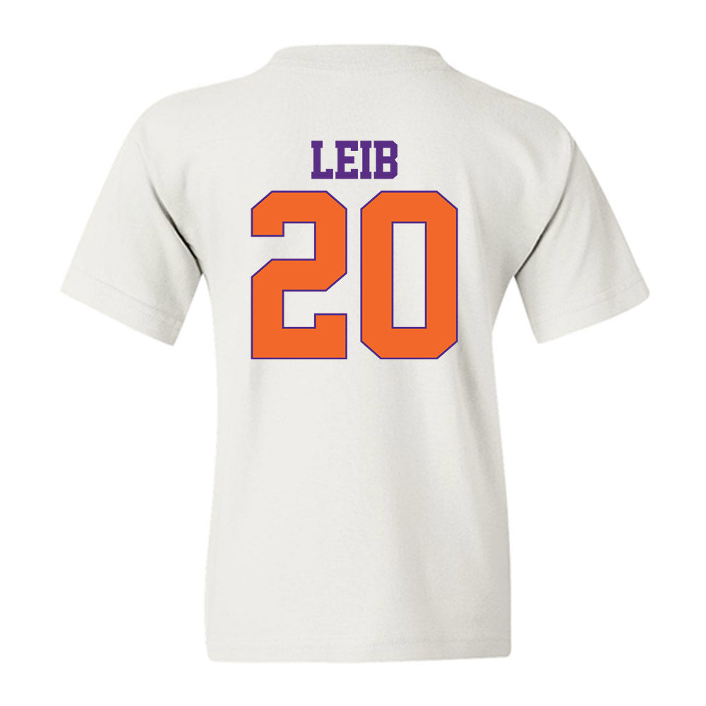 Clemson - NCAA Women's Soccer : Taylor Leib - Classic Shersey Youth T-Shirt-1