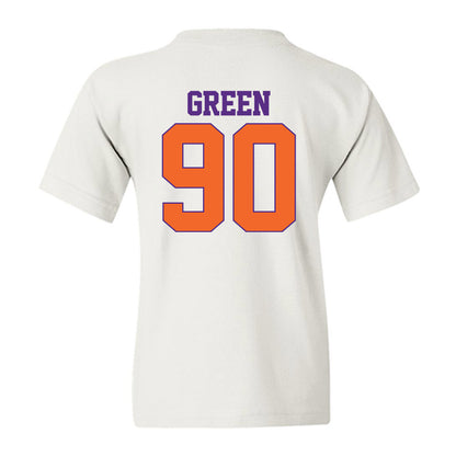 Clemson - NCAA Football : Stephiylan Green - Classic Shersey Youth T-Shirt-1