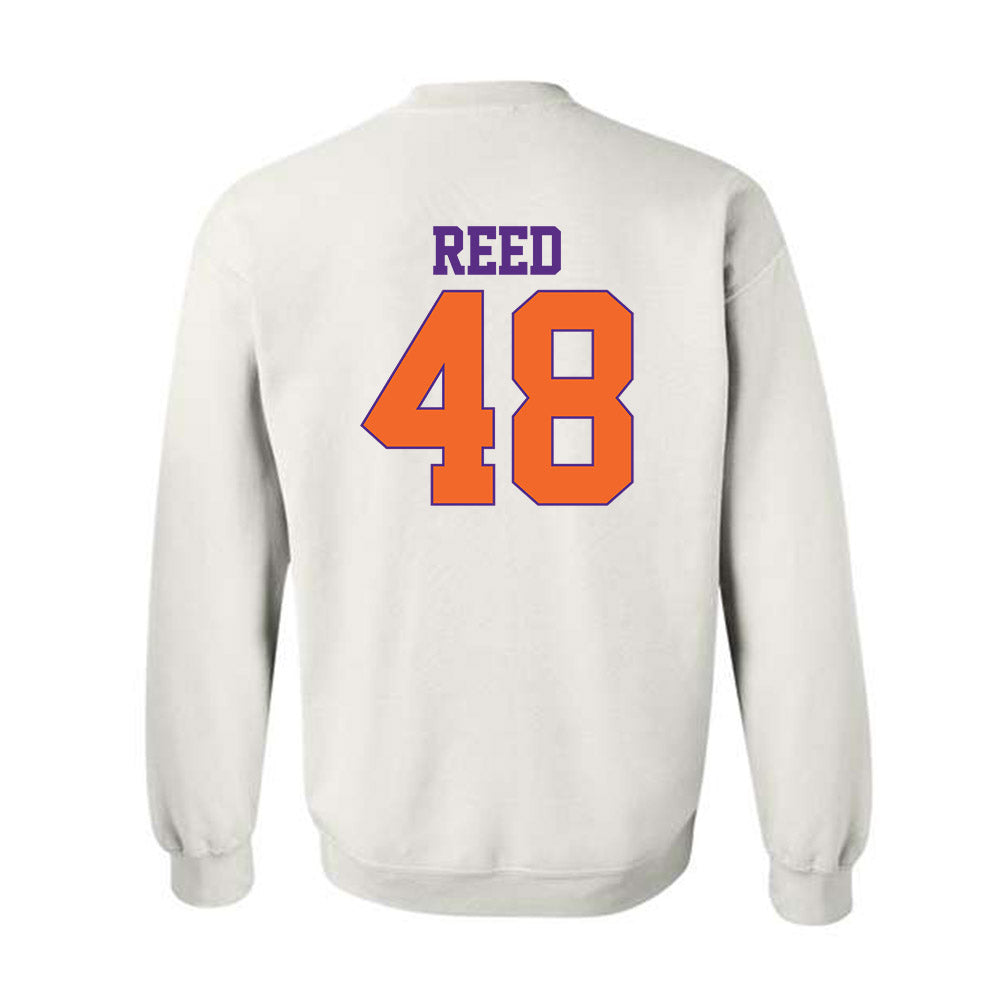 Clemson - NCAA Football : Charlie Reed - Classic Shersey Crewneck Sweatshirt-1
