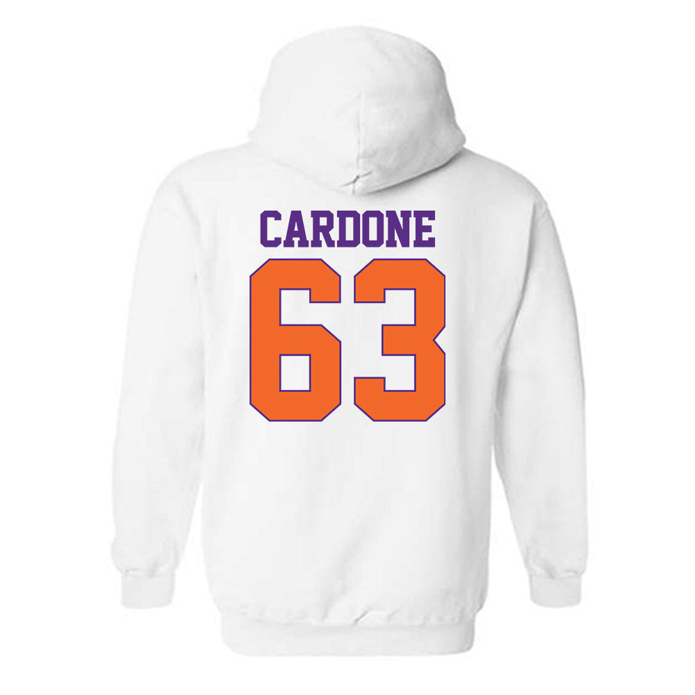 Clemson - NCAA Football : Dominic Cardone - Classic Shersey Hooded Sweatshirt