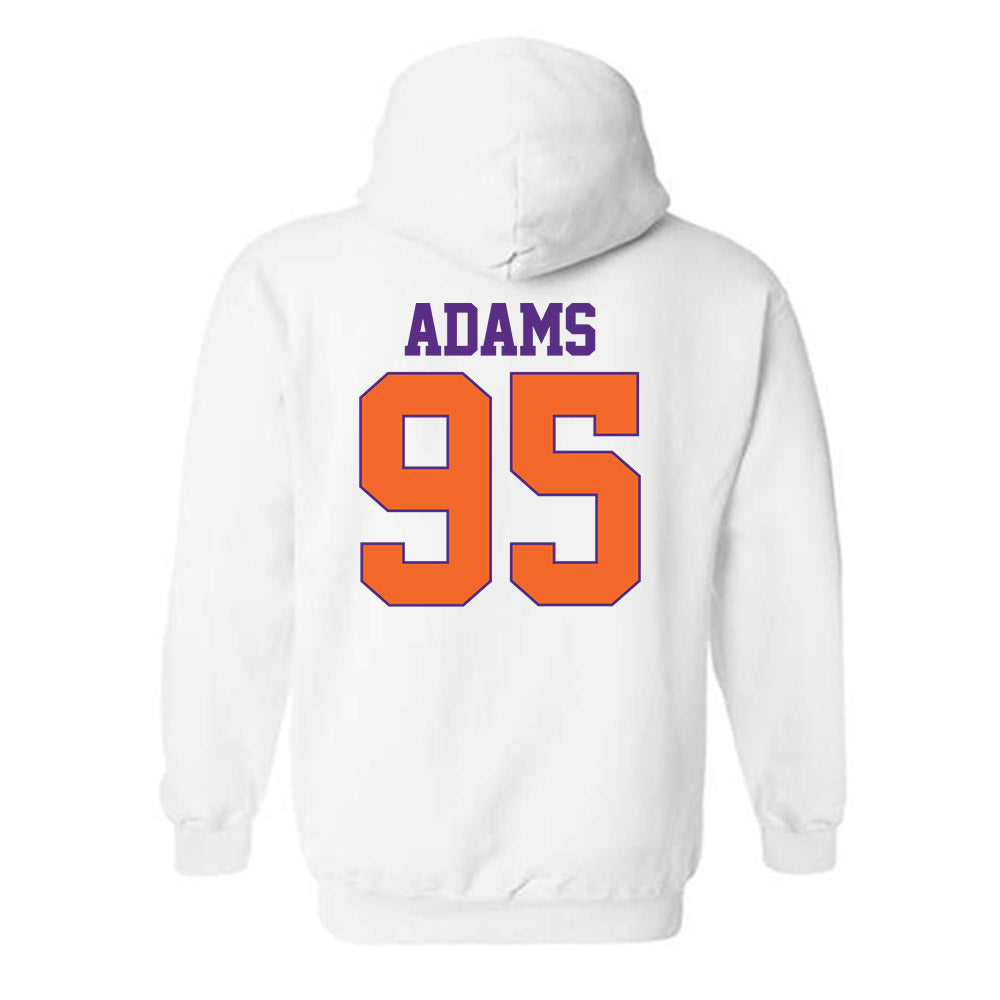 Clemson - NCAA Football : Amare Adams - Classic Shersey Hooded Sweatshirt-1