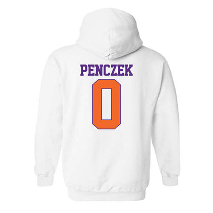 Clemson - NCAA Women's Lacrosse : Emma Penczek - Classic Shersey Hooded Sweatshirt-1