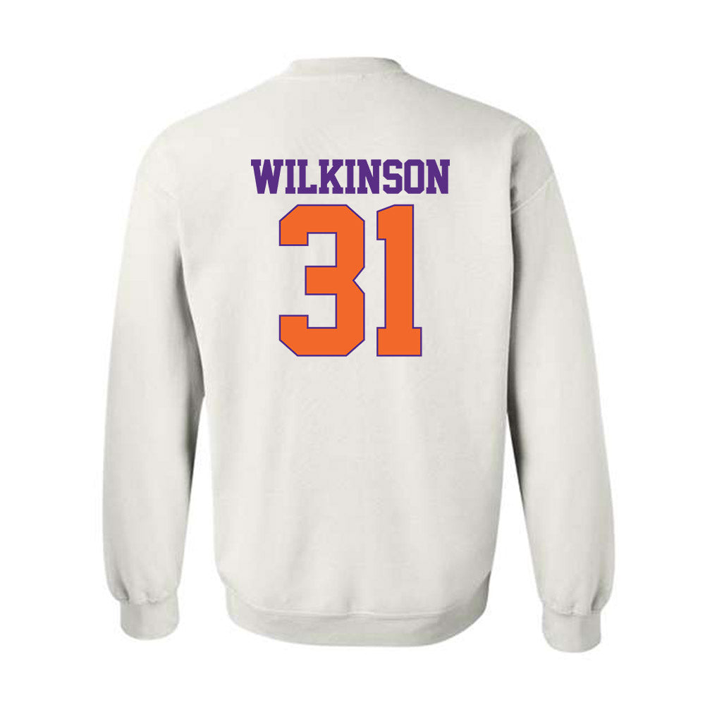 Clemson - NCAA Football : Joe Wilkinson - Classic Shersey Crewneck Sweatshirt-1