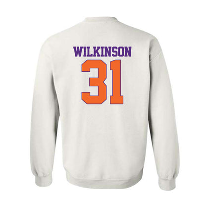 Clemson - NCAA Football : Joe Wilkinson - Classic Shersey Crewneck Sweatshirt-1