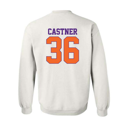 Clemson - NCAA Football : Quinn Castner - Classic Shersey Crewneck Sweatshirt-1