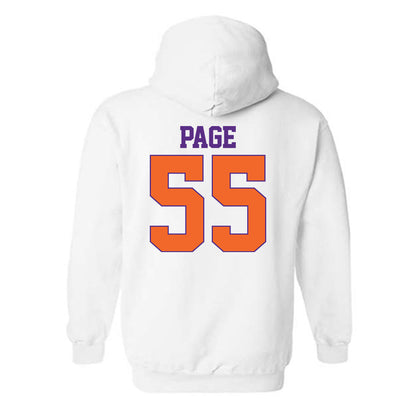 Clemson - NCAA Football : Payton Page - Classic Shersey Hooded Sweatshirt