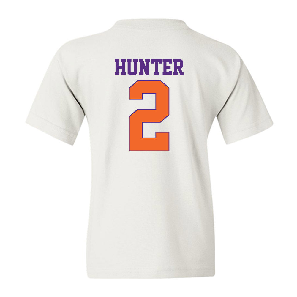 Clemson - NCAA Men's Basketball : Dillon Hunter - Classic Shersey Youth T-Shirt-1