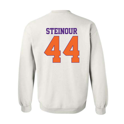 Clemson - NCAA Men's Basketball : Trent Steinour - Classic Shersey Crewneck Sweatshirt-1