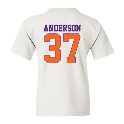 Clemson - NCAA Football : Logan Anderson - Classic Shersey Youth T-Shirt-1