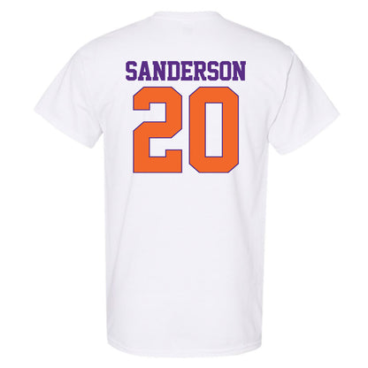 Clemson - NCAA Football : Clark Sanderson - Classic Shersey T-Shirt-1