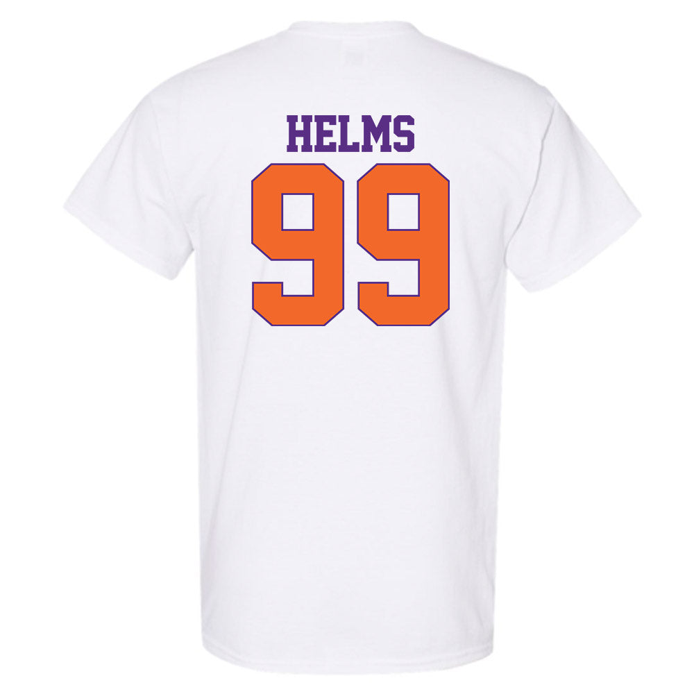 Clemson - NCAA Football : Hunter Helms - Classic Shersey T-Shirt-1