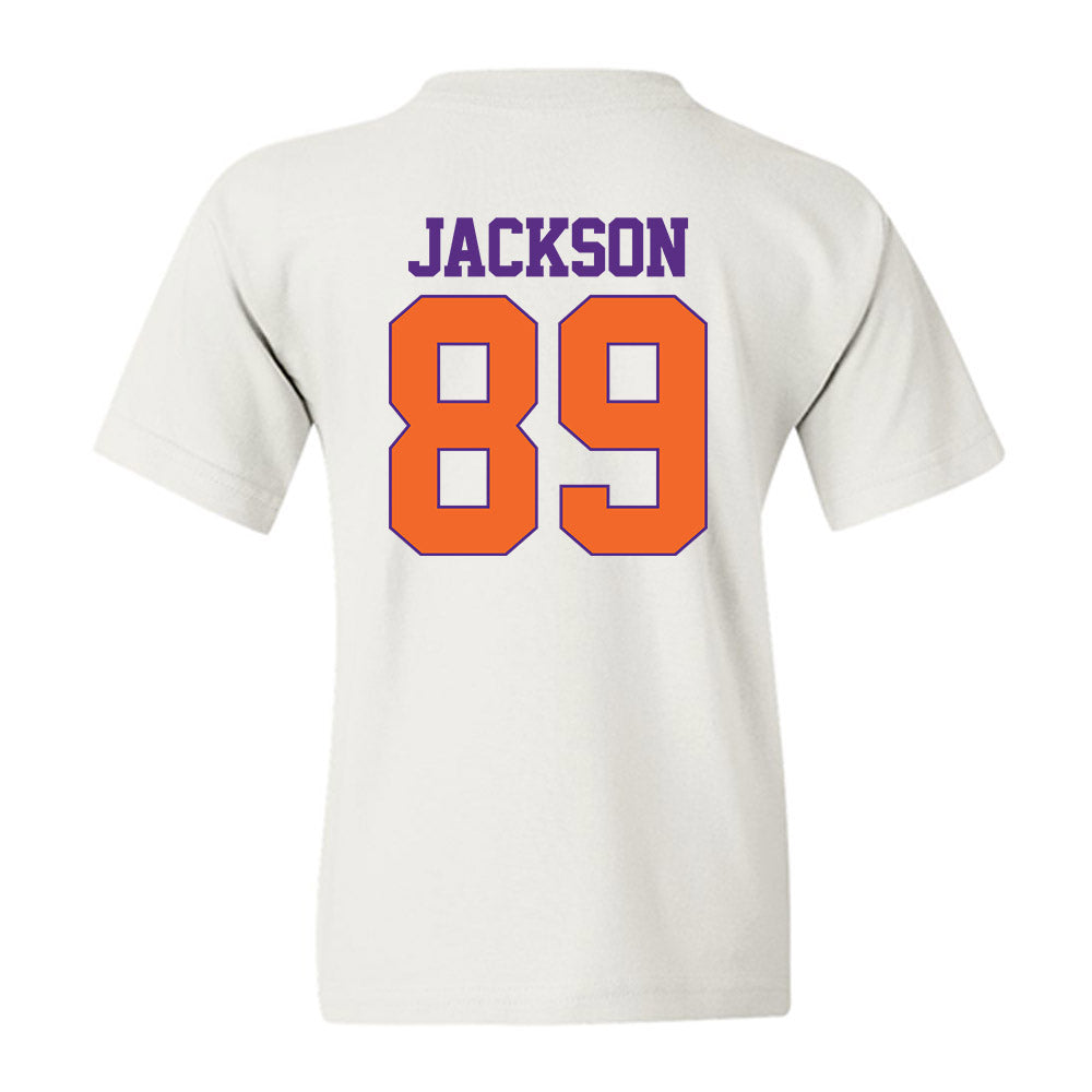 Clemson - NCAA Football : Zach Jackson - Classic Shersey Youth T-Shirt-1