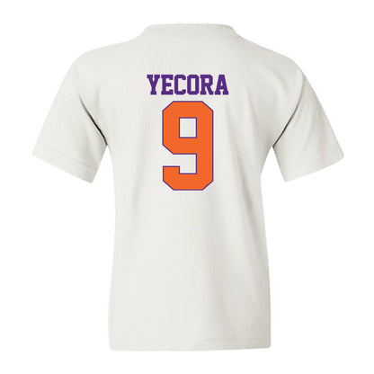 Clemson - NCAA Women's Tennis : Candela Yecora - Classic Shersey Youth T-Shirt-1