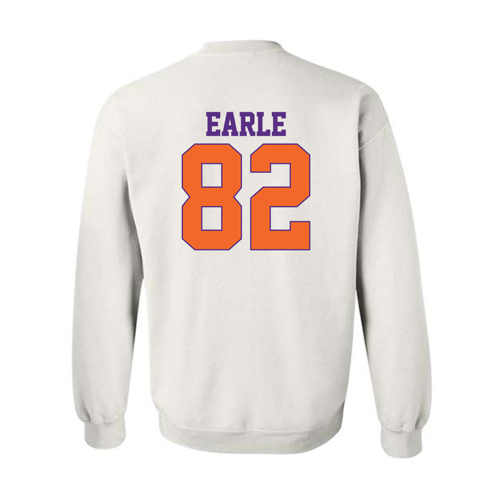 Clemson - NCAA Football : Sam Earle - Classic Shersey Crewneck Sweatshirt-1