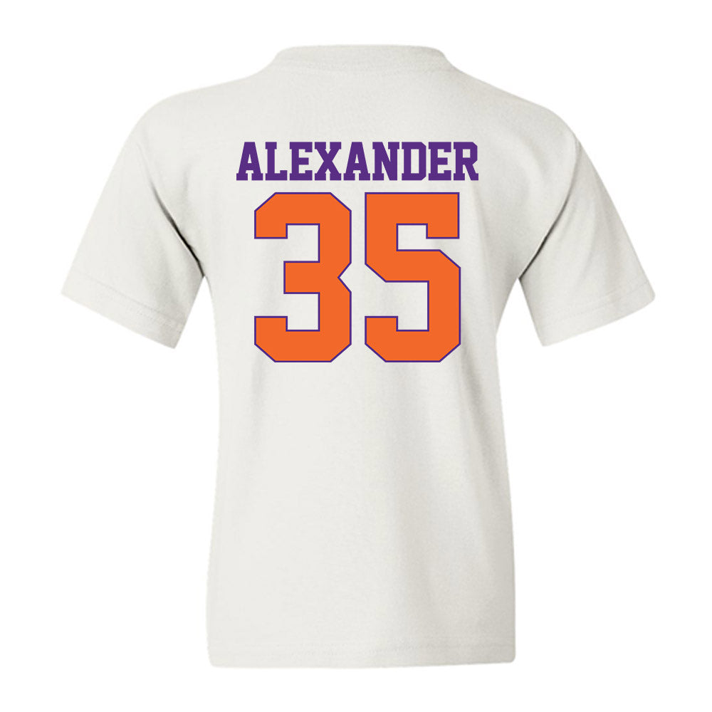 Clemson - NCAA Football : Jeremiah Alexander - Classic Shersey Youth T-Shirt-1