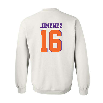 Clemson - NCAA Men's Soccer : Mason Jimenez - Classic Shersey Crewneck Sweatshirt-1