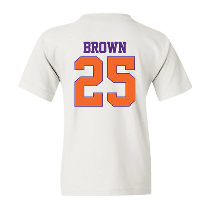 Clemson - NCAA Baseball : Luke Brown - Classic Shersey Youth T-Shirt