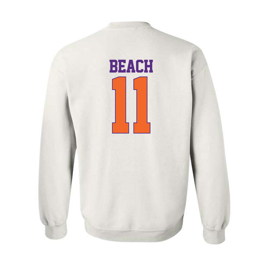 Clemson - NCAA Women's Lacrosse : Kasey Beach - Classic Shersey Crewneck Sweatshirt