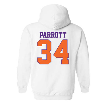 Clemson - NCAA Women's Soccer : Maddie Parrott - Classic Shersey Hooded Sweatshirt-1