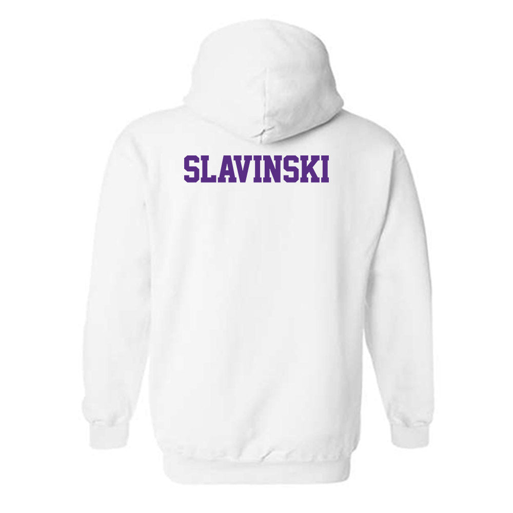 Clemson - NCAA Men's Track & Field : Blaik Slavinski - Classic Shersey Hooded Sweatshirt-1