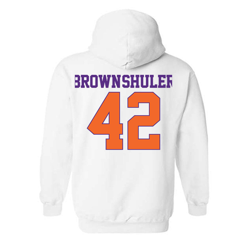 Clemson - NCAA Football : Hevin Brown-Shuler - Classic Shersey Hooded Sweatshirt-1