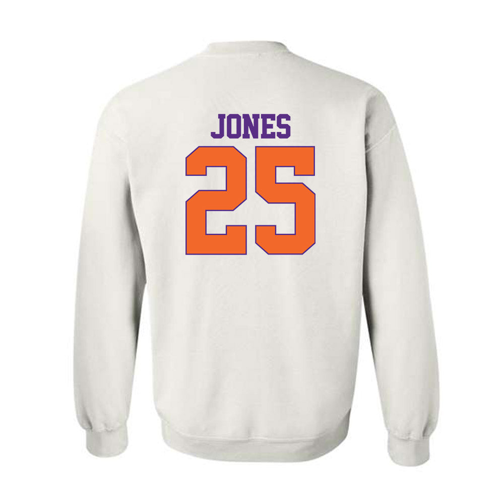 Clemson - NCAA Football : Ricardo Jones - Classic Shersey Crewneck Sweatshirt-1