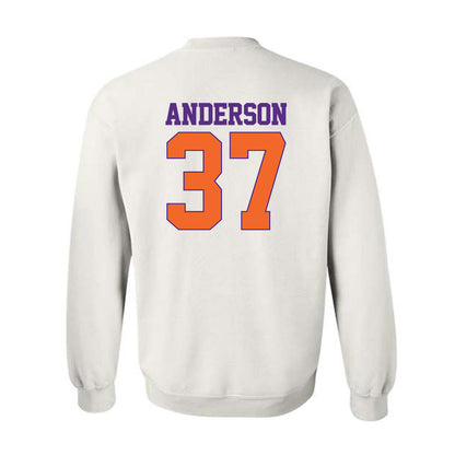 Clemson - NCAA Football : Logan Anderson - Classic Shersey Crewneck Sweatshirt-1