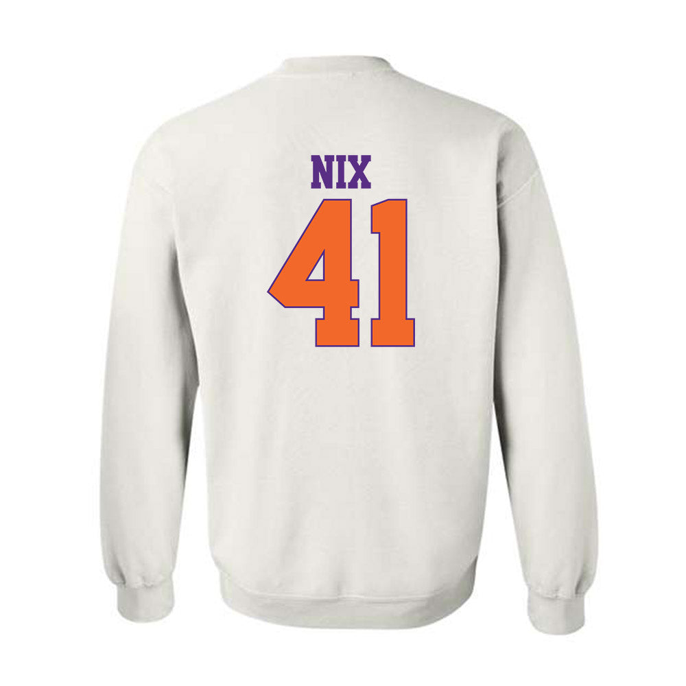 Clemson - NCAA Football : Caleb Nix - Classic Shersey Crewneck Sweatshirt