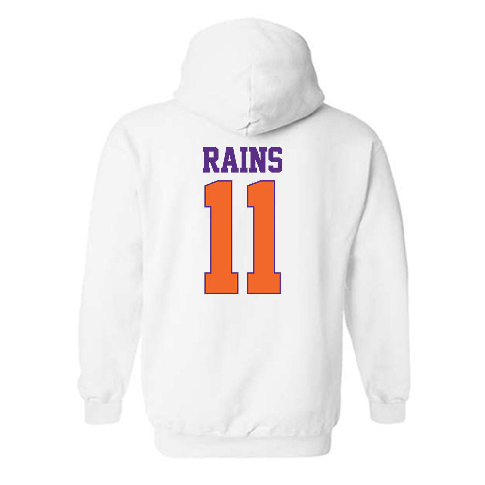 Clemson - NCAA Women's Volleyball : Addisen Rains - Classic Shersey Hooded Sweatshirt-1
