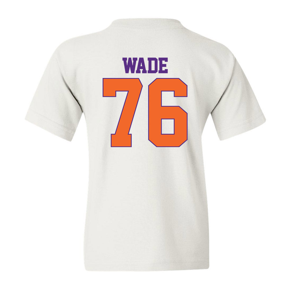 Clemson - NCAA Football : Mason Wade - Classic Shersey Youth T-Shirt