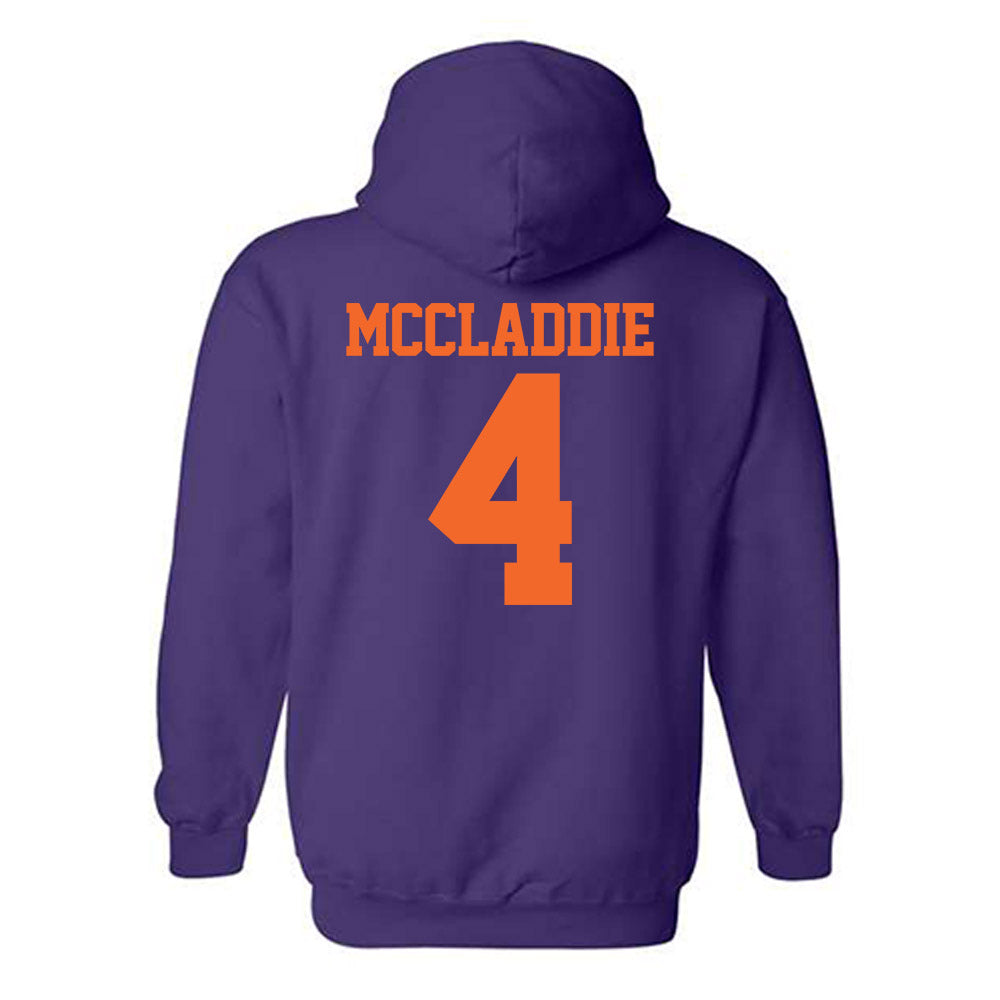Clemson - NCAA Baseball : Tryston McCladdie - Hooded Sweatshirt-1