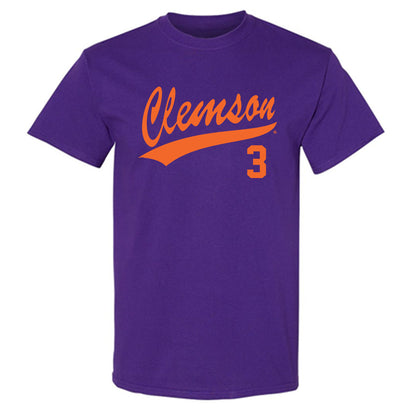 Clemson - NCAA Baseball : Jack Crighton - T-Shirt