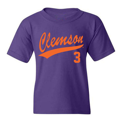 Clemson - NCAA Baseball : Jack Crighton - Youth T-Shirt