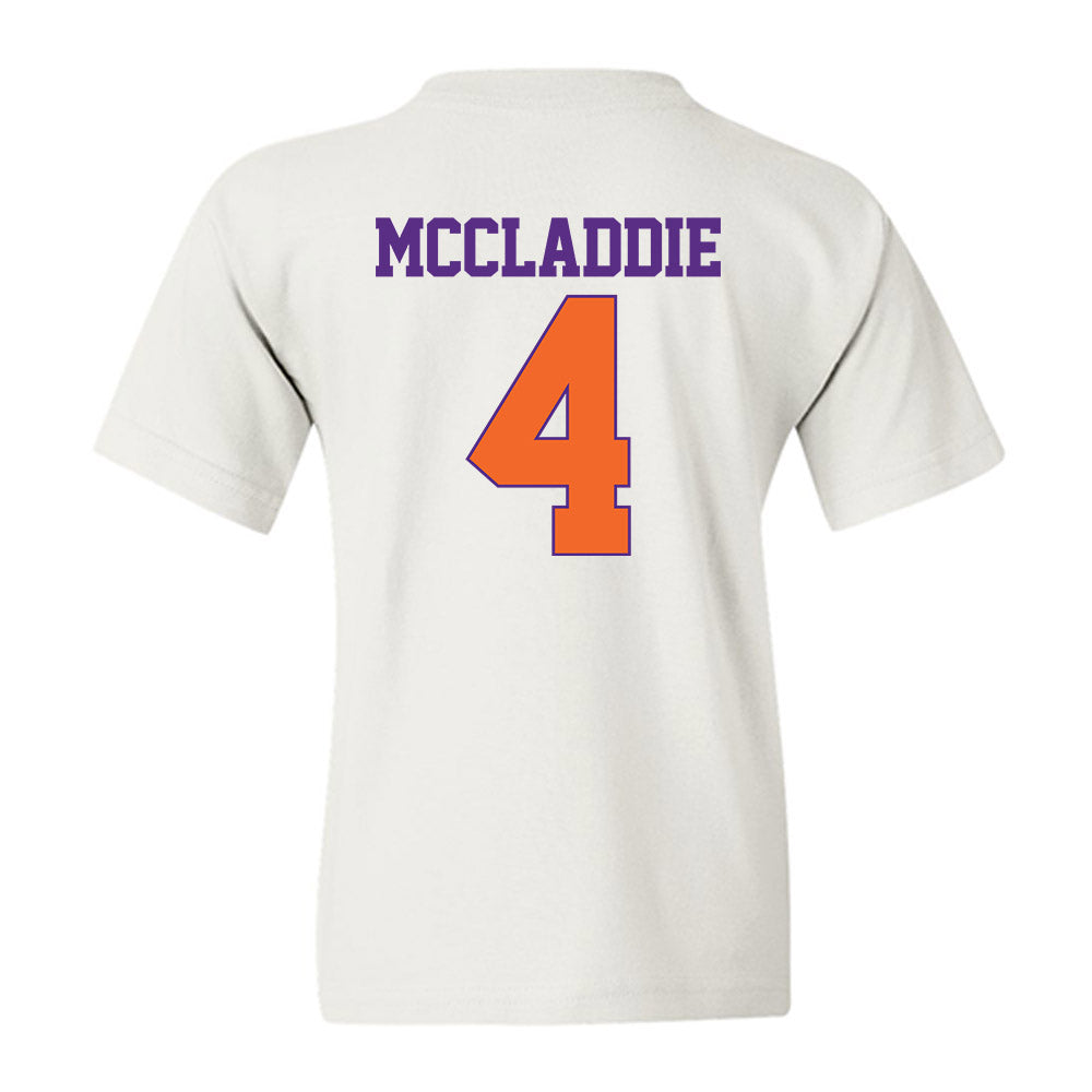 Clemson - NCAA Baseball : Tryston McCladdie - Youth T-Shirt-1
