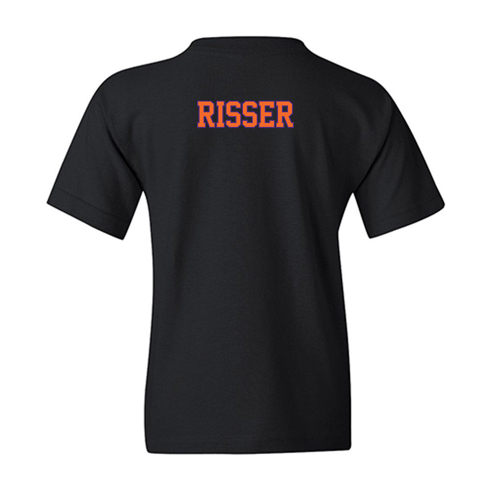 Clemson - NCAA Men's Track & Field : Drake Risser - Classic Shersey Youth T-Shirt-1